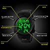 Mens Sports Digital Watches, 5 ATM Waterproof Sport Watch with Alarm Black Big Face Running Military Wrist Watch with LED Backlight for Men by RSVOM #2