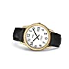 Timex Easy Reader 35 mm Men's Black Leather Strap Date Window Quartz Watch #1