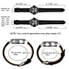 BISONSTRAP Watch Strap, Vintage Leather Replacement Bracelet, Band Width-14mm 15mm 16mm 17mm 18mm 19mm 20mm 21mm 22mm 23mm 24mm #5