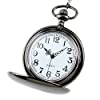 BestFire Pocket Watch Vintage Smooth Quartz Pocket Watch Classic Fob Watch with Short Chain for Men Women - Gift for Birthday Anniversary Day Christmas Fathers Day #2